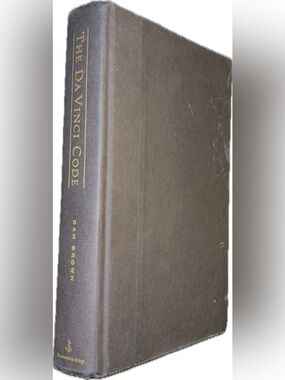 The Da Vinci Code by Dan Brown / Doubleday / Fiction Novel